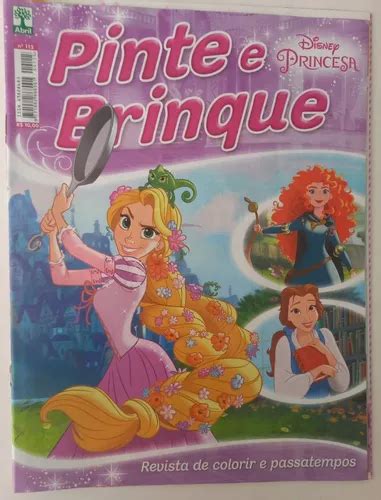 Kit Revistas Princesas Disney Atividades Quadrinhos Color Venda Em