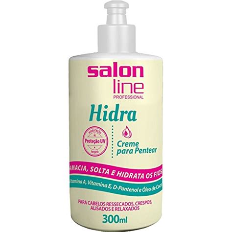 Linha Tratamento Hidra Salon Line Creme Para Pentear Ml