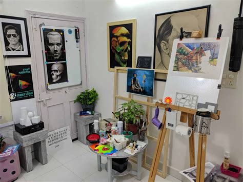 Blog Setup Art Studio Visual Art Creativity