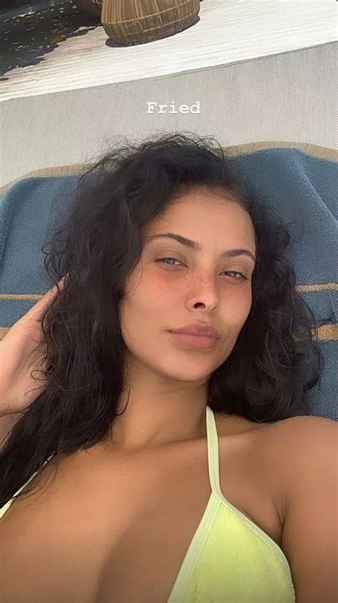 Maya Jama Shares Hottest Bikini Pic Yet As She Sizzles In Skimpy String