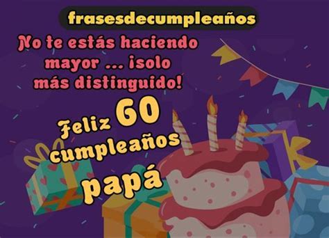 Felicitaciones Originales Por 60 Años De Cumpleaños Tarjetas