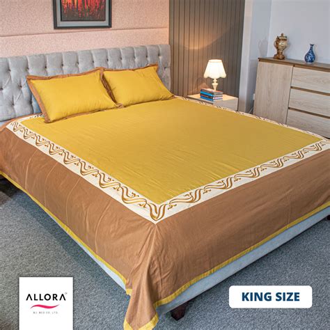 Embroidery Bed Sheet Allora