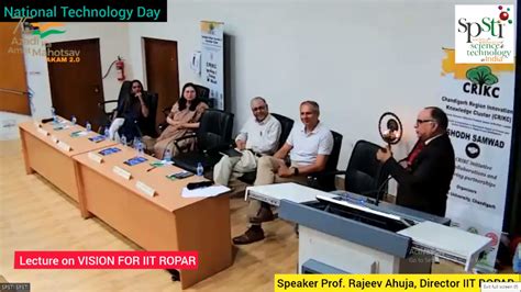 Vision For Iit Ropar Prof Rajeev Ahuja Speaks On Occasion Of