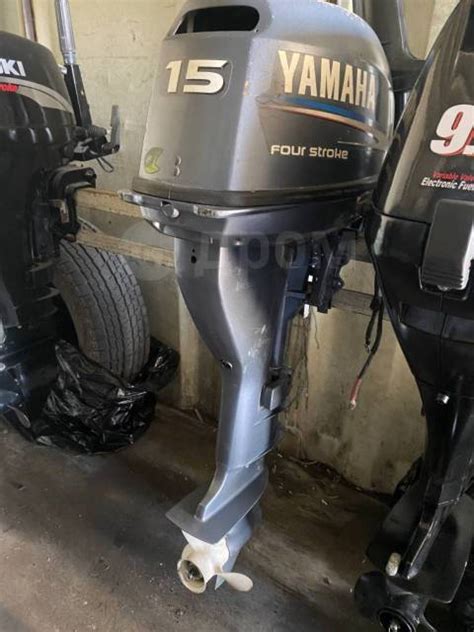 Ямаха F 15, Yamaha, 15,00 л.с. L (508 мм), 2009 год, бензиновый, 4 ...