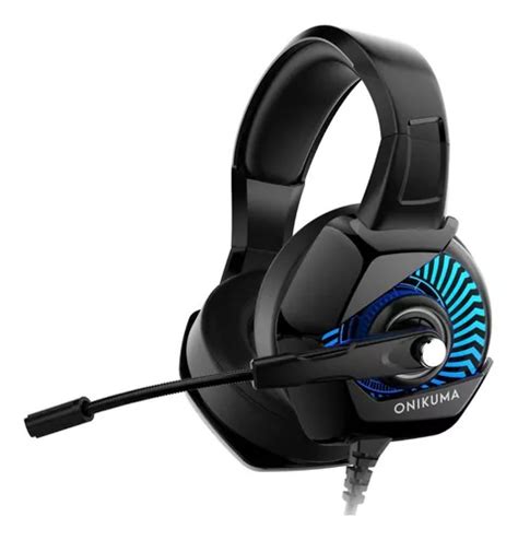 Fone De Ouvido Over Ear Gamer Onikuma Gamer K K Preto Azul