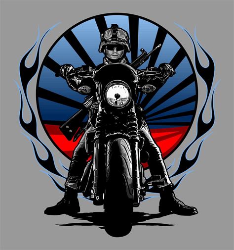 Biker Vector Art Vector Art At Vecteezy