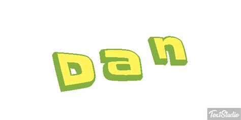 Dan Name Animated  Logo Designs