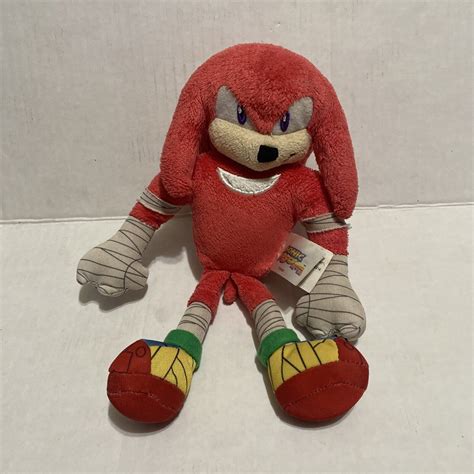 Sonic Boom Knuckles 8 Plush TOMY SEGA Sonic The Hedgehog Stuffed Toy