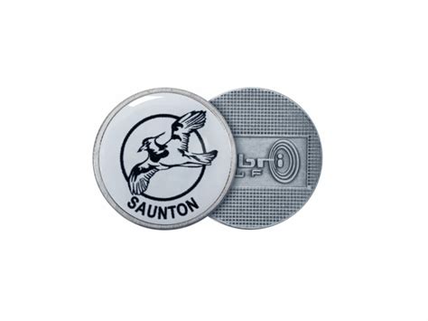 custom printed personalised logo golf ball markers