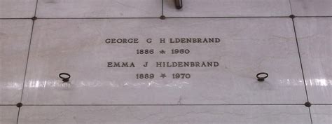 Emma Pieper Hildenbrand 1889 1970 Mémorial Find a Grave