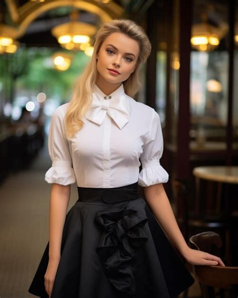 Blonde Russian Girl Looking Beautiful Premium AI Generated Image