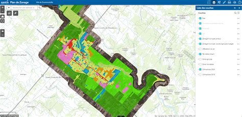 Nouveau Service En Ligne Une Carte Interactive Sur Le Zonage Ville