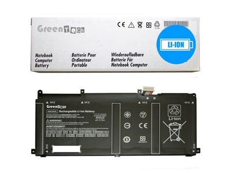 Greentech Me Xl Battery For Hp Elite X G V Wh