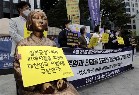 [photo] S Korean Activist Groups Condemn Courts Dismissal Of “comfort