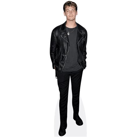 Jamie Miller Black Outfit Lifesize Cardboard Cutout Standee