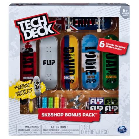 Tech Deck Fingerboard Bonus Pack Assorted 1 Ct Fred Meyer