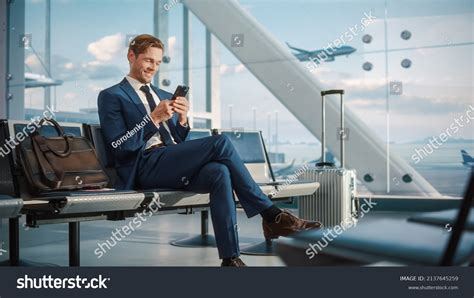 1843 Airport Business Lounge Phone Technology Images Stock Photos