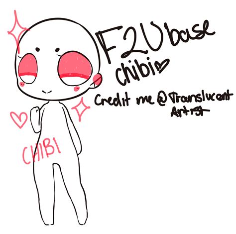 Chibi F2u Base By Translucentartist On Deviantart