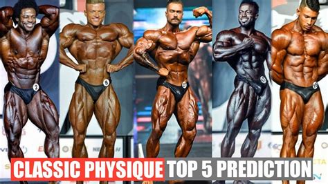 MR OLYMPIA 2022 CLASSIC PHYSIQUE TOP 5 PREDICTION YouTube