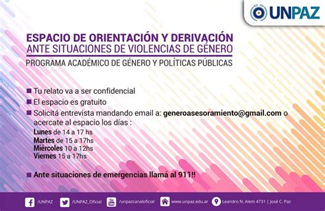 Espacio De Asesoramiento Y Orientaci N En Violencia De G Nero En La