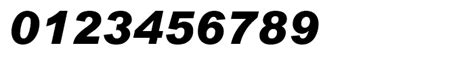 Arial Black Italic Font What Font Is
