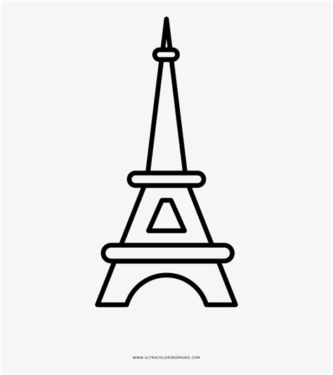 Dibujos Para Colorear De Torre Eiffel