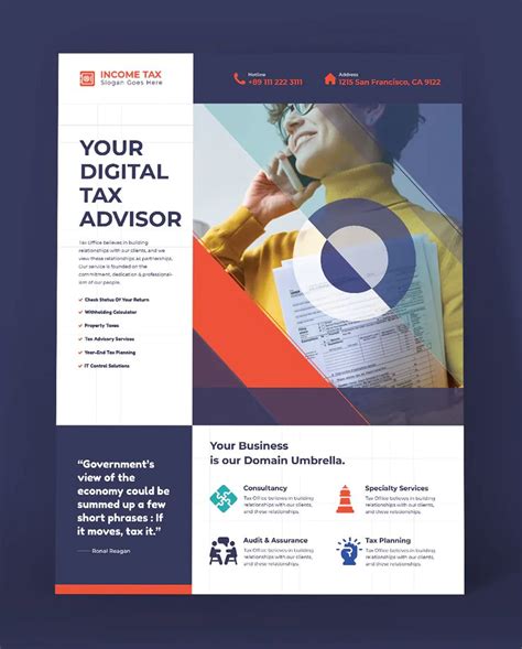 Income Tax Poster Psd Template Income Tax Psd Templates Templates