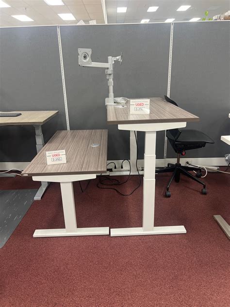 Used 3 Stage Element Sit Stand Desk