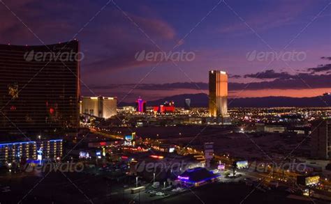 Las Vegas and Trump Tower by edan3. The Trump Tower illuminated by the ...