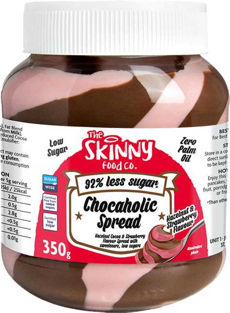 Acheter Skinny Chocaholic Spread Strawberry And Chocolate And Hazelnut 350