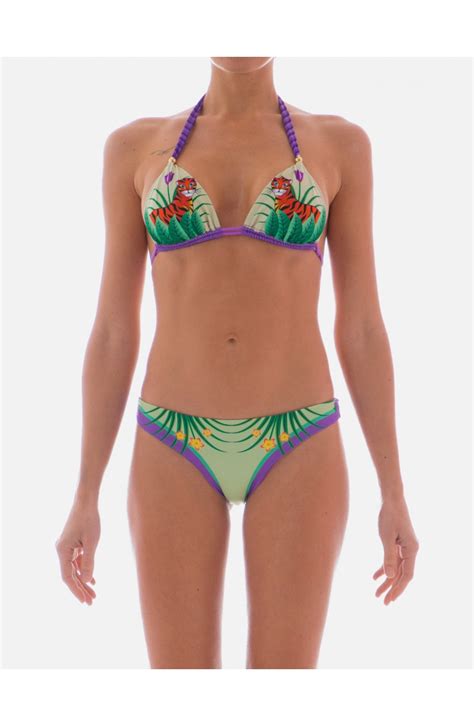 Sliding Triangle Bikini Jungle