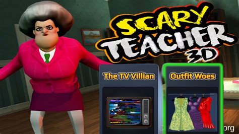 Scary Teacher 3d Chapter 1 The Tv Villian And Outfit Woes Walkthrough