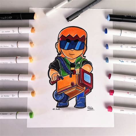 Buster Drawing : r/Brawlstars