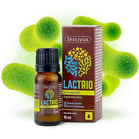 LACTRIO 10ml SKOCZYLAS Probiotyk W Kroplach Bakterie Kwasu Mlekowego