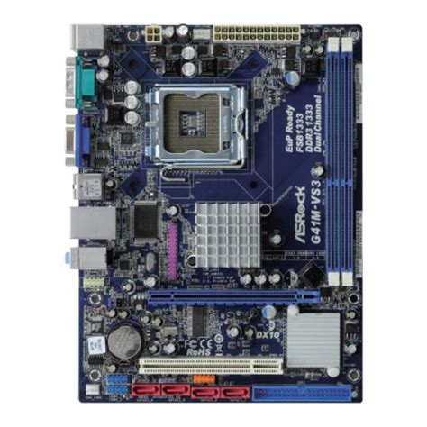 Asrock G41m Vs3 Brochure Pdf Download Manualslib