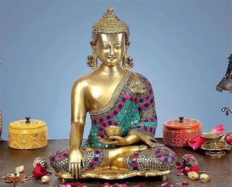 Religious Lord Buddha Brass Statue At Rs In Hathras Id