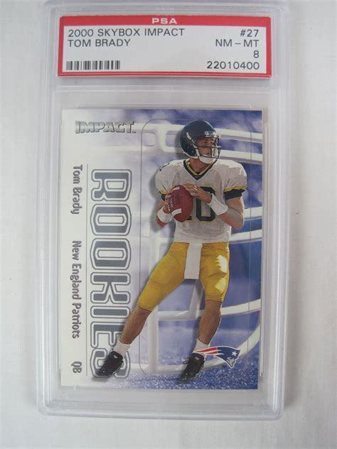 Lot Detail - Tom Brady 2000 Graded Rookie Card Collection