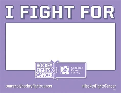 Hockey Fights Cancer Adult Safe Hockey League Ashl