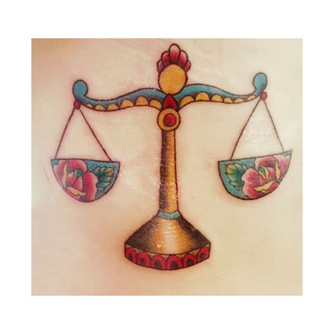 Scales Of Justice Tattoo