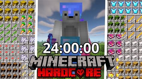 Sobrevivi Horas Seguidas En Minecraft Hardcore Youtube