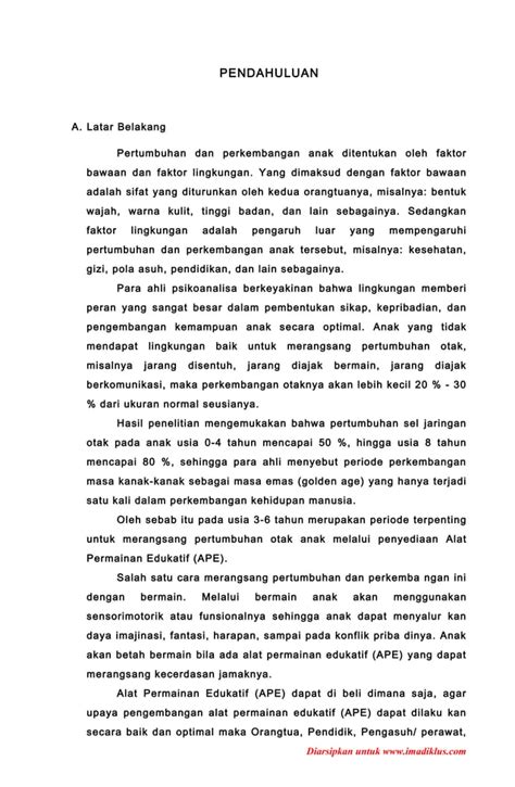 Alat Permainan Edukatif PDF