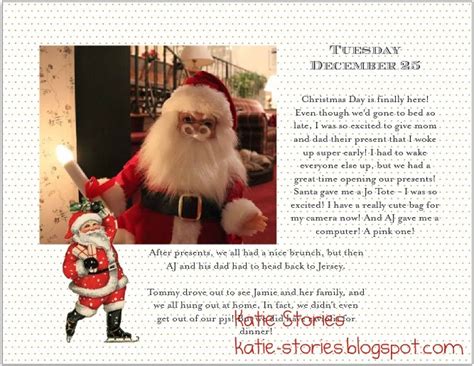 Katie Stories Scrapbook Crafting Blog December 2012