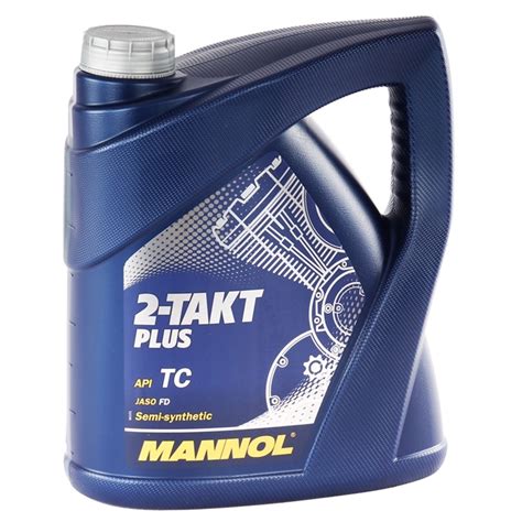 MANNOL 2-Takt Plus Motorrad und Roller Öl API TC 4 Liter Autoteile ...
