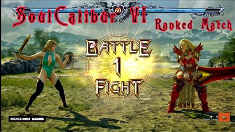 SoulCalibur VI Sophitia Vs Siegfried Prime Astral Ranked Match