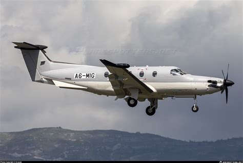 A6 MIG Private Pilatus PC 12 NG PC 12 47E Photo By Dranob ID