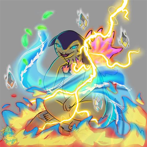 Hisuian Typhlosion Nature Power By Henrydrago On Deviantart