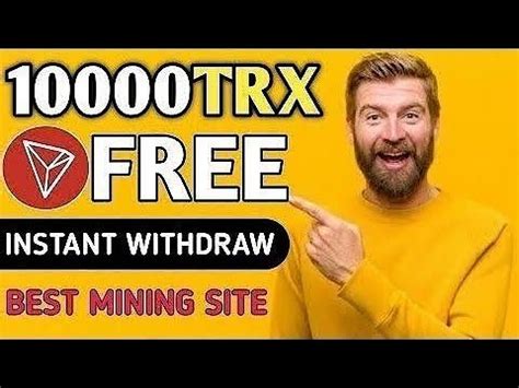 Trx Mining Site Earn Free Trx Daily New Trx Mining Website Trx