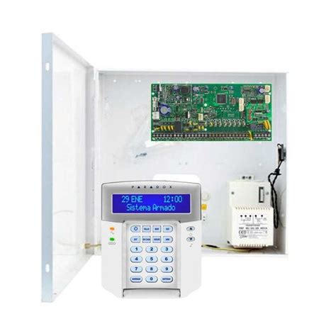 Paradox Sp Kit Alarm Panel With Keypad And Motion Detector