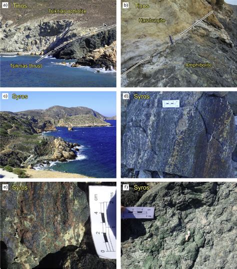 A Base Of The Tsiknias Ophiolite With The Ultramafic Rocks Thrust