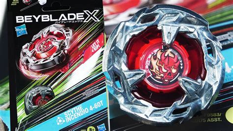 NEW Scythe Incendio 4 60T HASBRO BEYBLADE X Starter Pack Unboxing